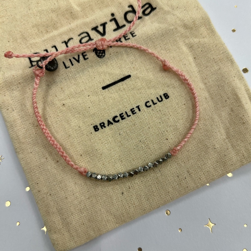 Pura Vida exclusive club bracelet never worn brand new! Waterproof and durable!